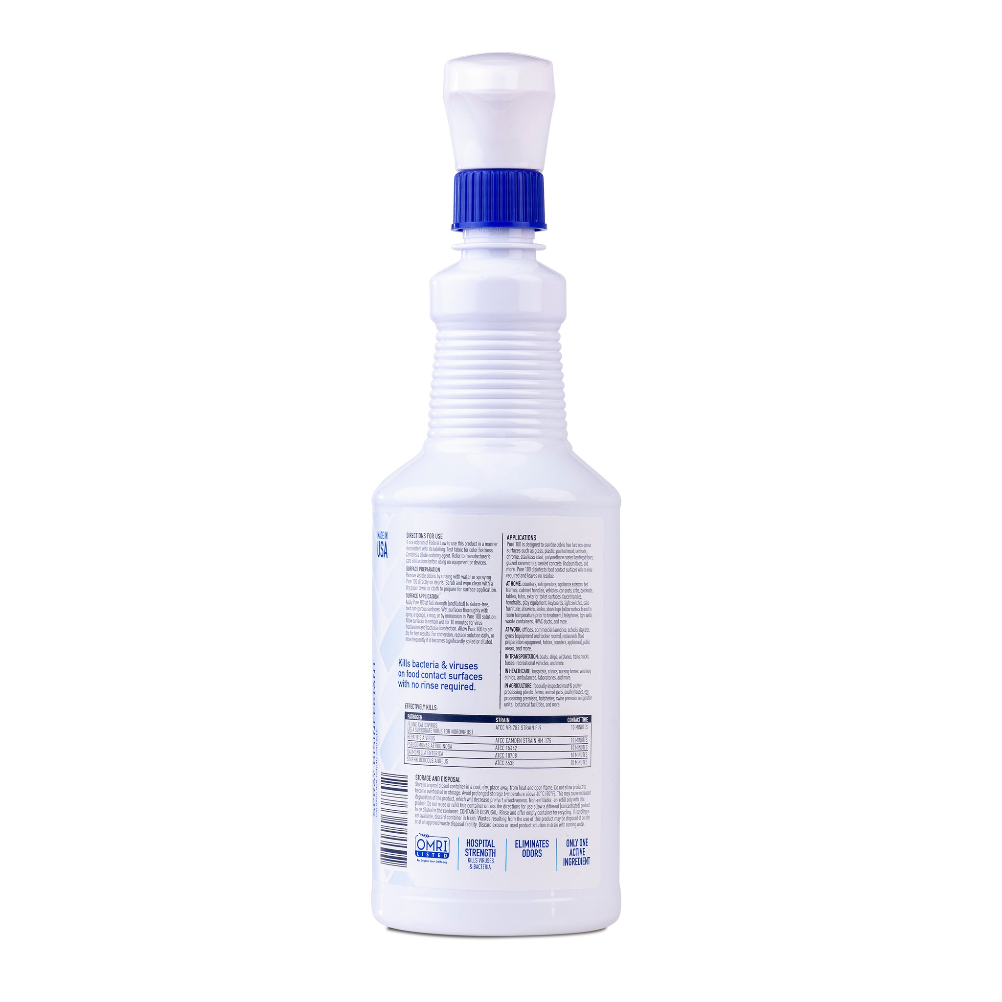Pure 100 Spray Disinfectant (32 oz)